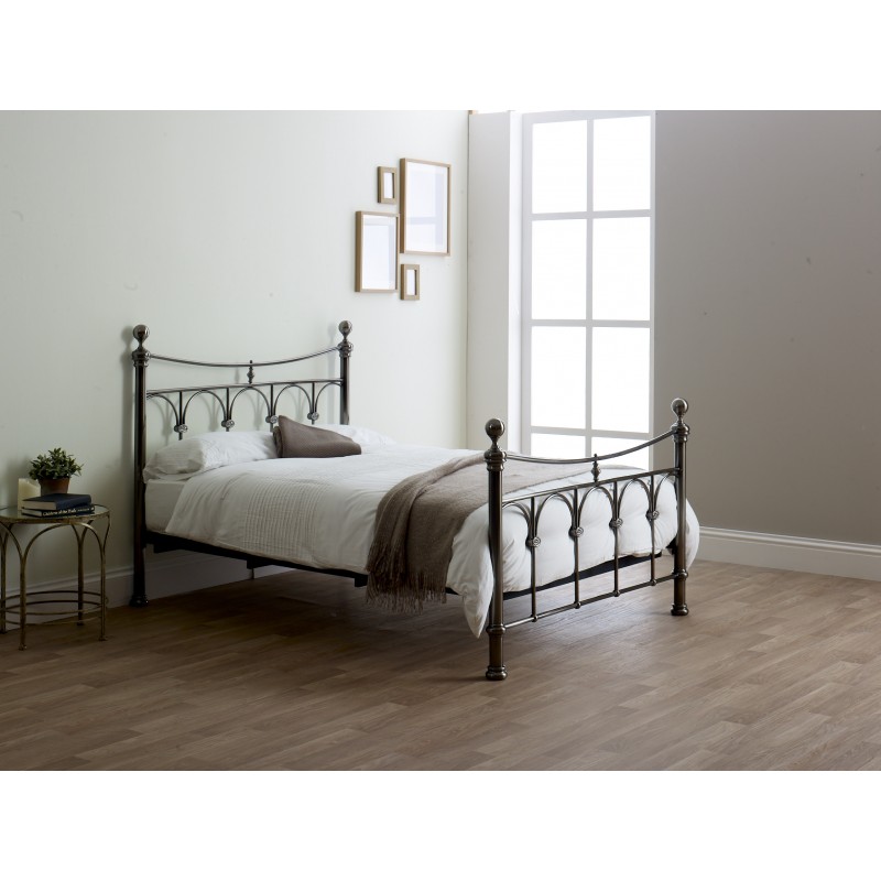 LL Gamma Antique Nickel 4ft6 Double bedstead